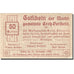 Banconote, Austria, Gross-Pertholz 50 Heller 1920 SPL Mehl:FS 295IIId