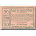Banconote, Austria, St Aegidi, 50 Heller, valeur faciale, 1920 SPL Mehl:FS 875