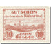 Banknote, Austria, Kuhnring, 10 Heller, village, 1920 UNC(63) Mehl:FS 489f