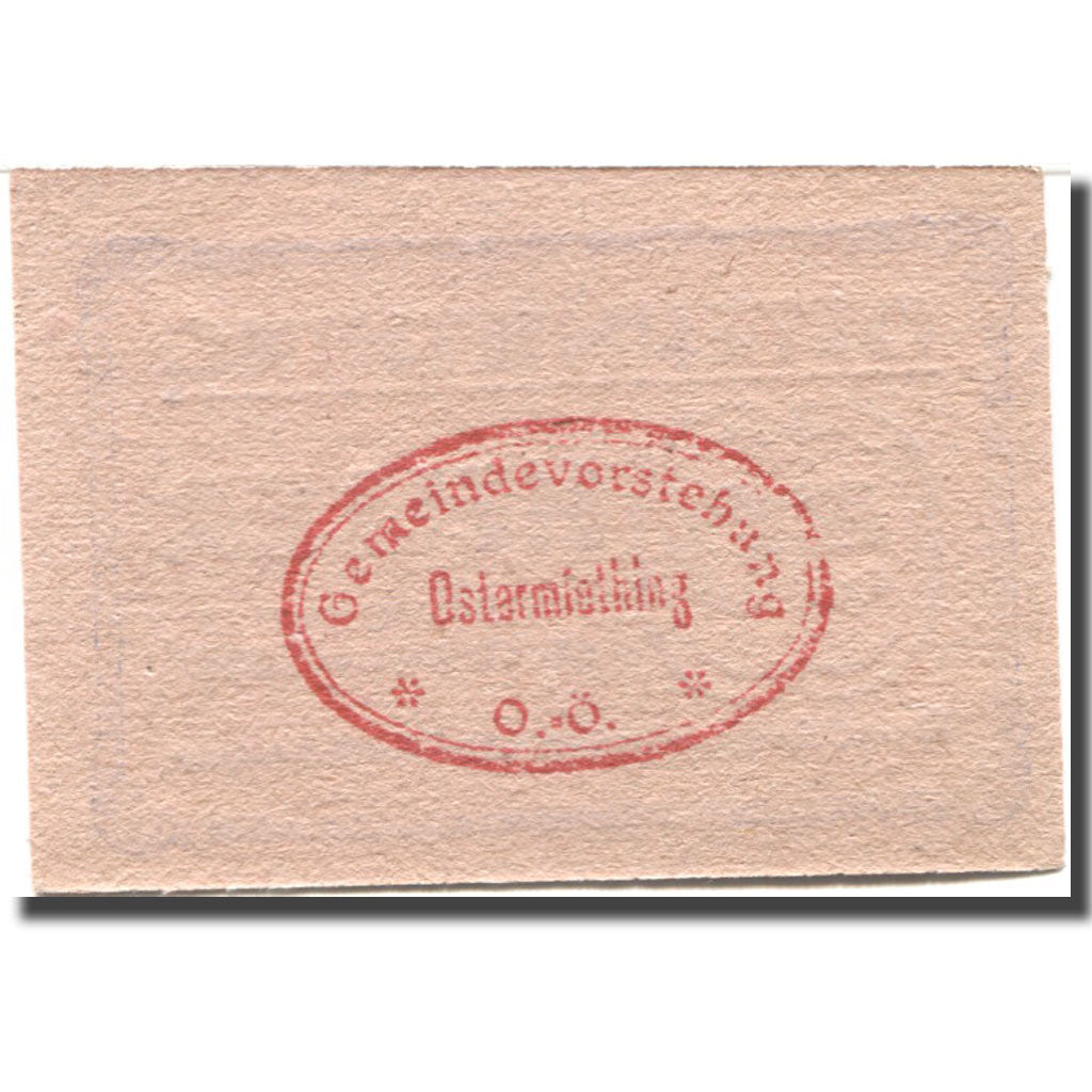 Banknote, Austria Ostermiething 50 Heller face value 1920 UNC(63) Mehl:FS 713IIa