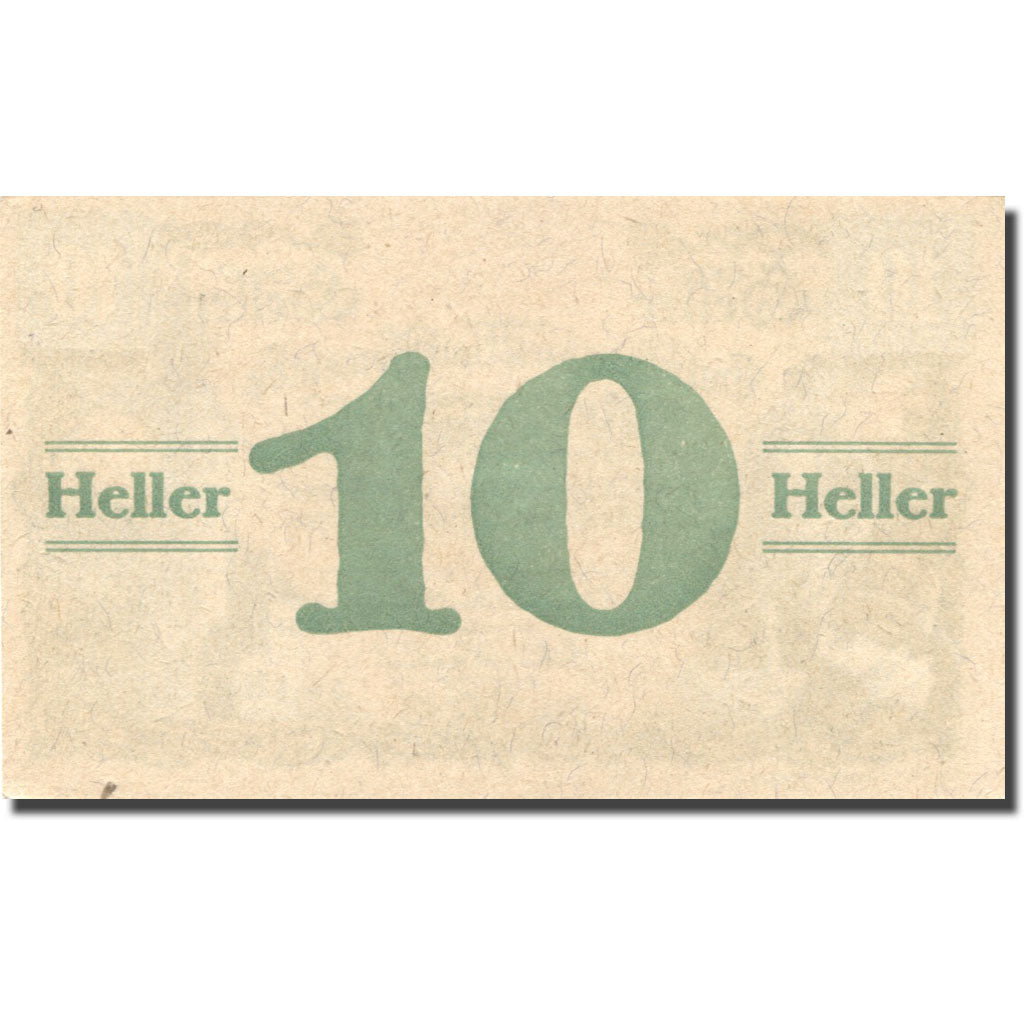 Banknote, Austria, Neudorf, 10 Heller, chevalier, 1920 UNC(63) Mehl:FS 1229Ia