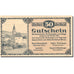 Billet, Autriche, St Georgen, 50 Heller, Eglise 1921-02-28, SUP+  Mehl:FS 887