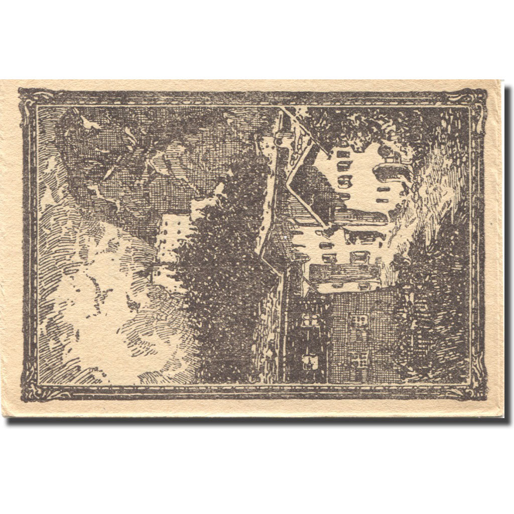 Banknote, Austria, Werfen, 50 Heller, village 1, 1920 UNC(63) Mehl:FS 1173a