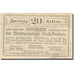 Geldschein, Österreich, Gross-Pertholz, 20 Heller 1920 UNZ- Mehl:FS 295