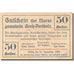 Banknote, Austria, Gross-Pertholz 50 Heller, face value 1920 UNC(63) Mehl:FS 295
