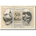 Banknote, Austria, Attnang-Puchheim 50 Heller, Eglise, 1920 UNC(63) Mehl:FS 67II