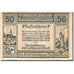 Banknote, Austria, Scheibbs 50 Heller château 1920 EF(40-45) gold Mehl:FS 957IIb