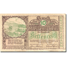 Banknote, Austria, Kettenreith, 10 Heller, village, 1920, UNC(63), Mehl:FS 435a