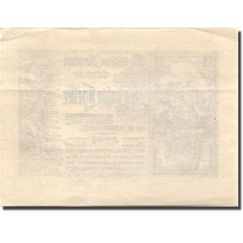 Billet, Autriche, Kirchschlag, 50 Heller, château, 1920 SUP Mehl:FS 448a