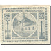 Geldschein, Österreich, Pernau, 50 Heller, Eglise, 1920, UNZ- Mehl:FS 734II
