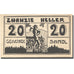 Banknote, Austria, Sandl, 20 Heller, personnage, 1920 UNC(63) Mehl:FS 874Ib