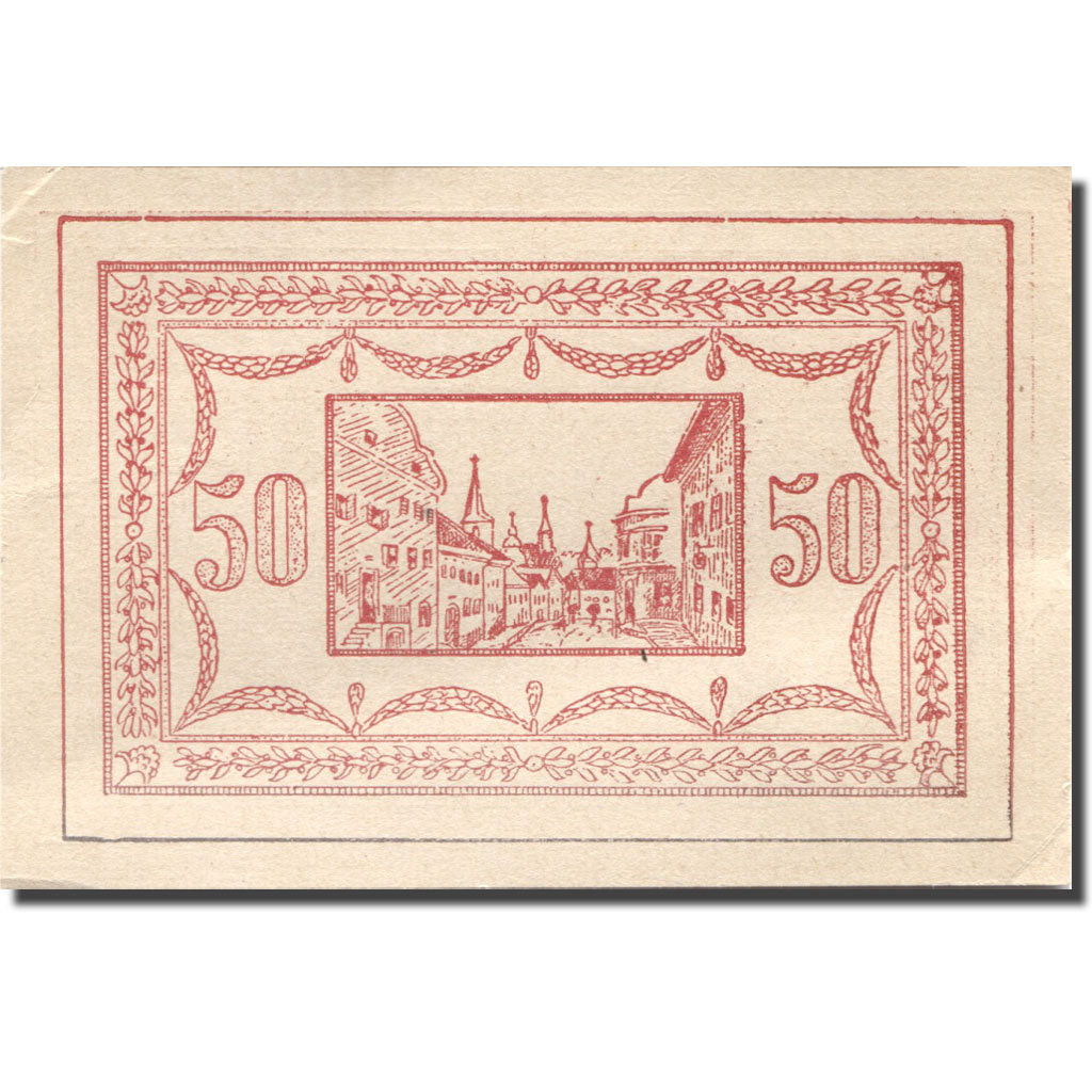 Banknote, Austria, Sarleinsbach, 50 Heller, village, 1920 UNC(63) Mehl:FS 948a