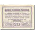 Banknote, Austria, Natternbach, 20 Heller, village, 1920 AU(55-58) Mehl:FS 643Ia