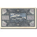Banknote, Austria Utzenaich 50 Heller, château 2, 1920 UNC(63) blue Mehl:FS 1107