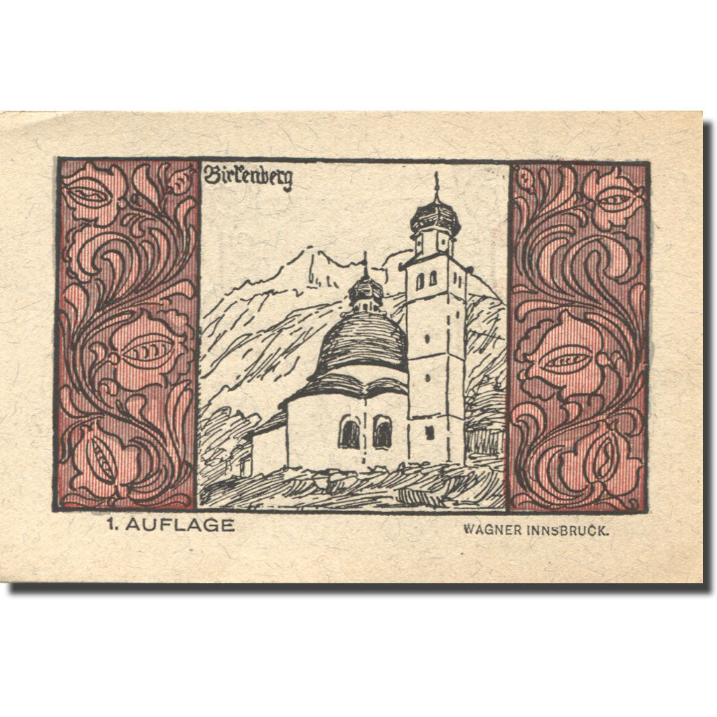 Banknote, Austria, Telfs, 95 Heller, maïs 1921-01-31, UNC(63), Mehl:FS 1061a