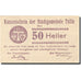 Banknote, Austria, Tulln, 50 Heller, Blason, 1920 UNC(63), Mehl:FS 1083I.3
