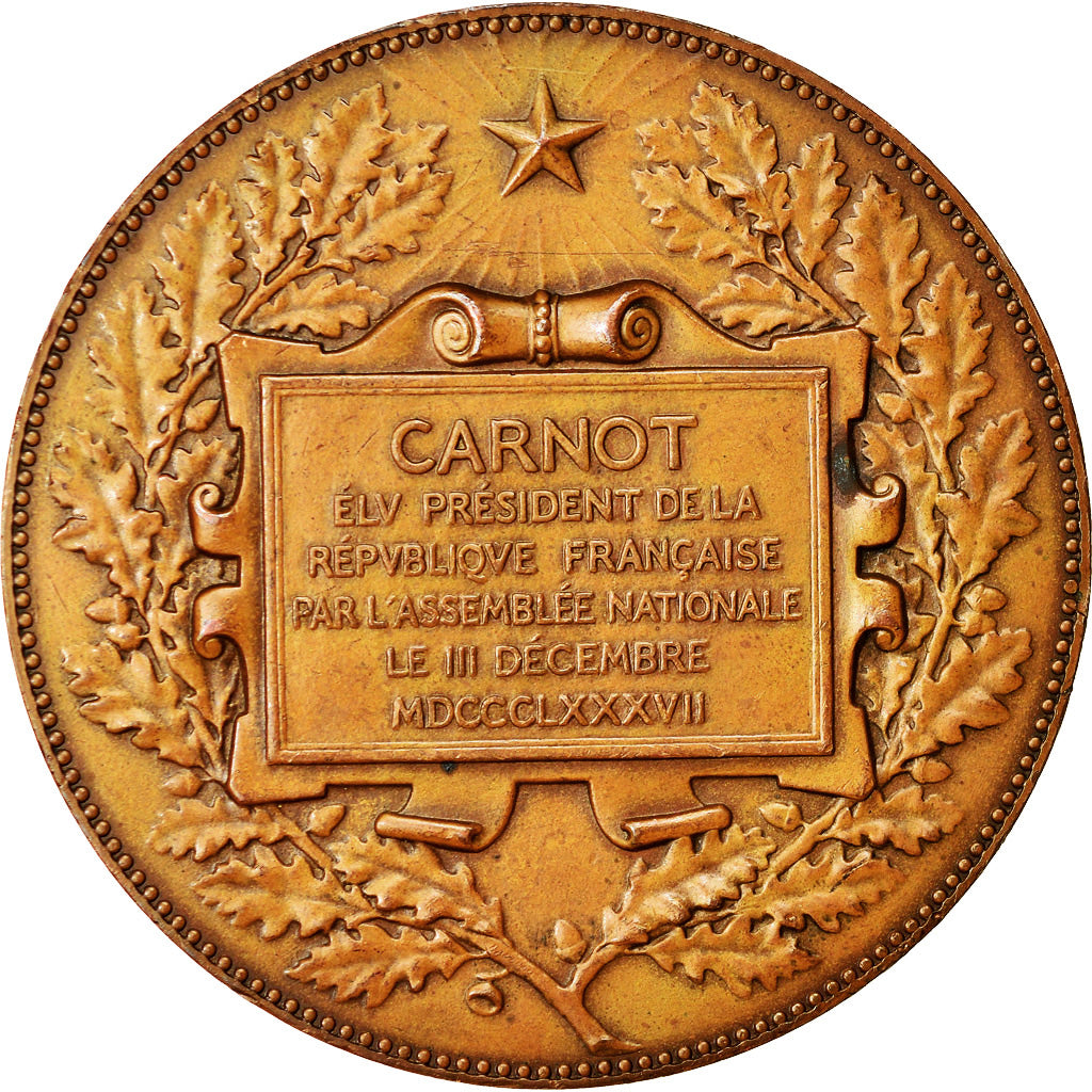 França, Medal, Sadi Carnot Président de la République, Políticas, Sociedade