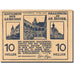 Banconote, Austria, Hagenberg, 10 Heller, monument 1, 1921 SPL gold Mehl:FS 330a