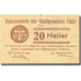 Banknote, Austria, Tulln, 20 Heller, Blason 1920-09-30, UNC(63), Mehl:FS 1083I