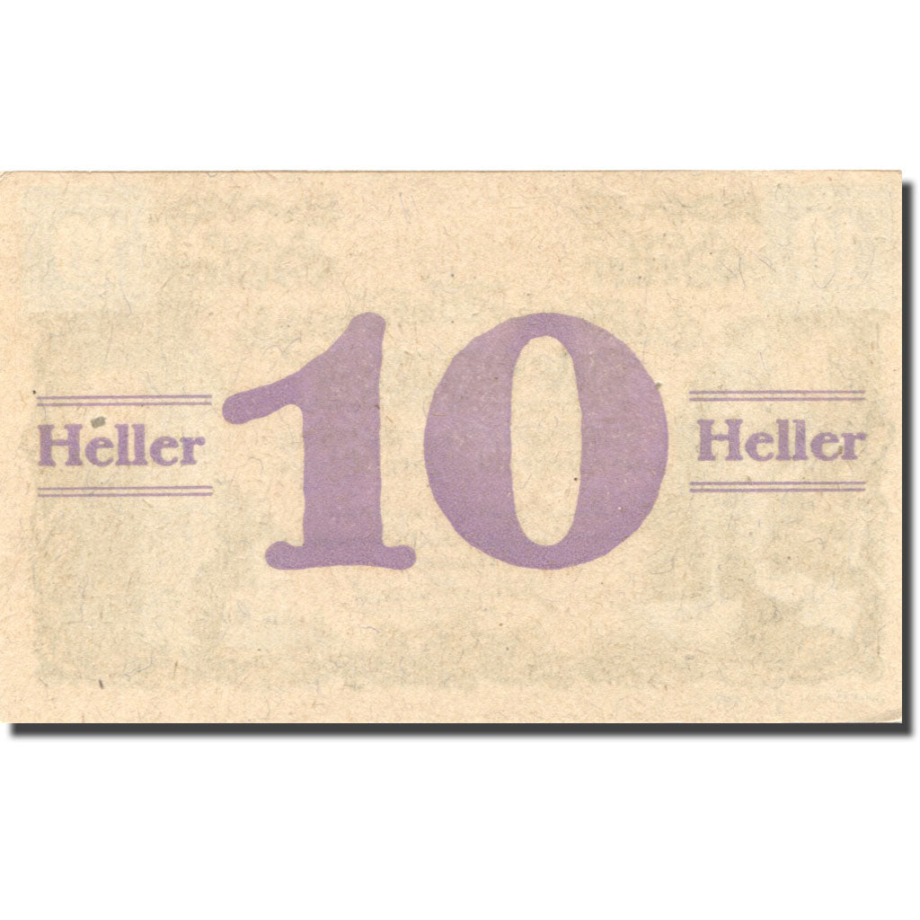 Banknote, Austria, Neudorf, 10 Heller, chevalier 1, 1920 UNC(63) Mehl:FS 1229Ia