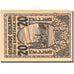 Banknote, Austria, Oeblarn, 20 Heller, montagne, 1920 UNC(63) Mehl:FS 700IIa