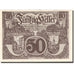 Banknote, Austria, Oberösterreich, 50 Heller, Monument, UNC(63), Mehl:FS 692Ia