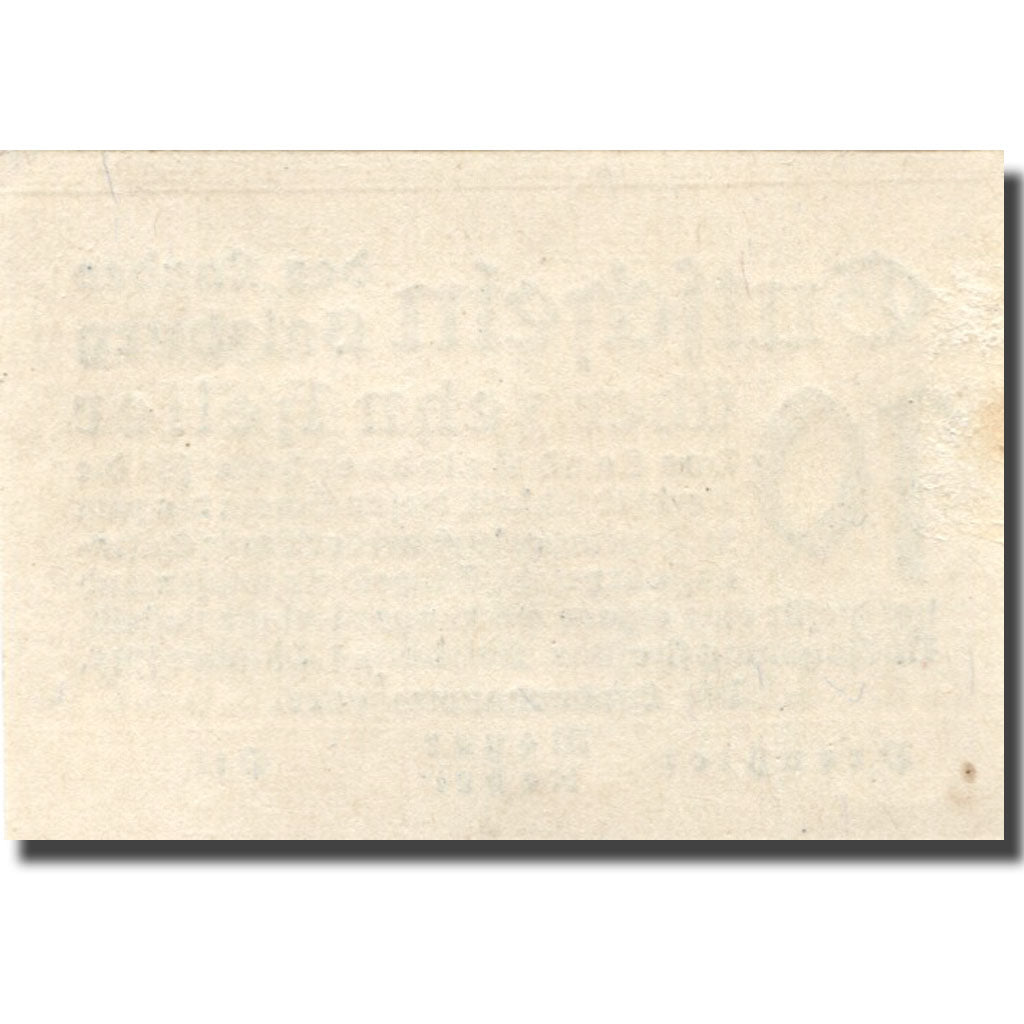 Billet, Autriche, Salzburg, 10 Heller, valeur faciale, 1919 SUP Mehl:FS 860I