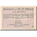 Banknote, Austria, Aschach 20 Heller, Blason, UNC(63), Mehl:FS 53IIbo1