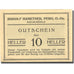 Banknote, Austria, Perg, 10 Heller, ferme, UNC(63) yellow Mehl:FS 1243