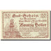 Banknote, Austria, Weyer Markt, 20 Heller, Monument, 1921 UNC(63) Mehl:FS 1175