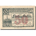 Banknote, Austria, Wien, 50 Heller, château, 1921 UNC(63), Mehl:FS 1183IIf