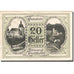 Banknote, Austria, Attnang-Puchheim 20Heller, Eglise 1921 AU(55-58) Mehl:FS 61I