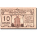 Banknote, Austria, Kremsmünster 10 Heller monument 1, 1920 UNC(63) Mehl:FS 476Ia