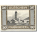 Banknote, Austria, Pfarrkirchen, 50 Heller, Eglise, UNC(63), Mehl:FS 744IIa