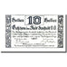 Banknote, Austria, Freistadt, 10 Heller, château, 1920 UNC(63) Mehl:FS 212a