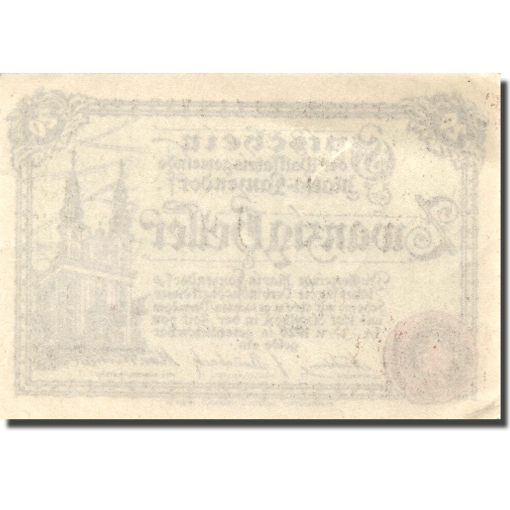 Banknote, Austria, Lanzerdorf, 20 Heller, Eglise, 1920 UNC(63) Mehl:FS 586a