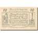 Banknote, Austria, Windpassing 10Heller Eglise, 1920 UNC(63) green Mehl:FS 665a