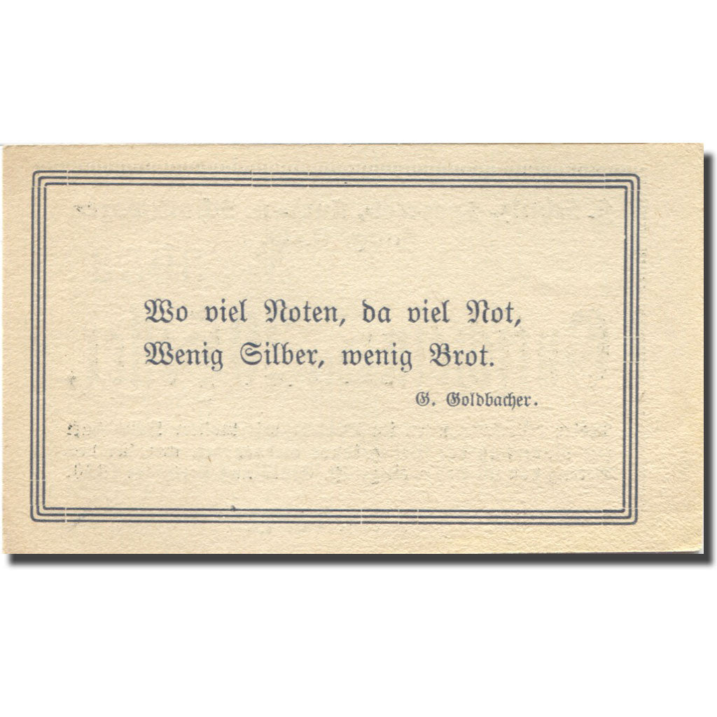 Banknote, Austria, Haag, 20 Heller, valeur faciale, UNC(63) yellow Mehl:FS 320f