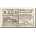 Banknote, Austria, Kreisbach 30Heller château 1, 1920 UNC(63) green Mehl:FS 386