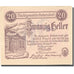 Banknote, Austria, Purkersdorf, 20 Heller, Poste, 1920 UNC(63) Mehl:FS 801a