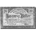 Banconote, Austria, Steyr, 20 Heller, Blason 1920-06-30, B, Mehl:FS 1034Ia