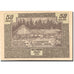 Banconote, Austria, Hochburg-Ach, 50 Heller, chalet, 1920 green SPL Mehl:FS 62