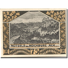 Banknote, Austria, Hochburg-Ach, 75 Heller, chateau 1, 1920 UNC(63) Mehl:FS 62
