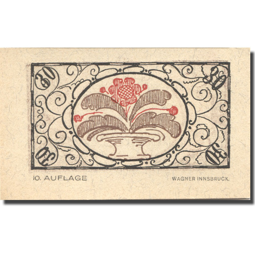 Banknote, Austria, Telfs, 30 Heller, fleur 3, 1921-01-31, UNC(63) Mehl:FS 1061a