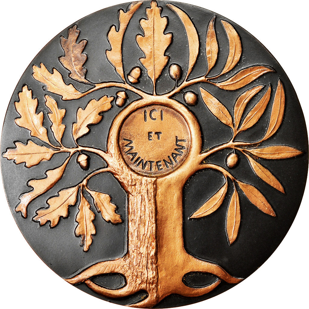 Frankrijk, Medaille, François Mitterrand, Ici et Maintenant, Politics, Society