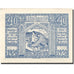 Banknote, Austria, Neufelden, 40 Heller, ruine, 1920, UNC(63), Mehl:FS 644
