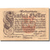 Banknote, Austria, Wörgl, 50 Heller, village 1920-12-31, UNC(63), Mehl:FS 1252a