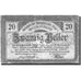 Banknote, Austria, Steyr, 20 Heller, Blason, 1920 VF(20-25) Mehl:FS 1034Ia