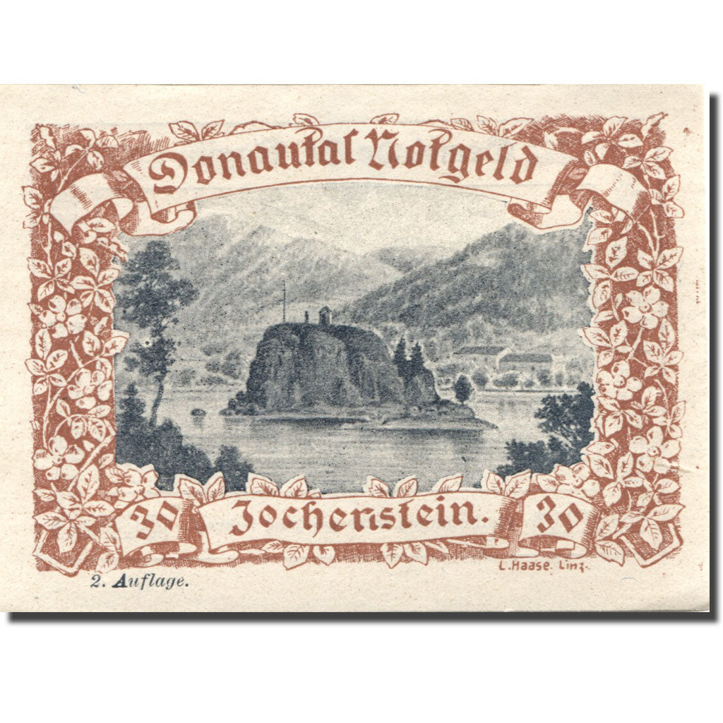Banknote, Austria, St Aegidi, 30 Heller, île, UNC(63) brown Mehl:FS 127d