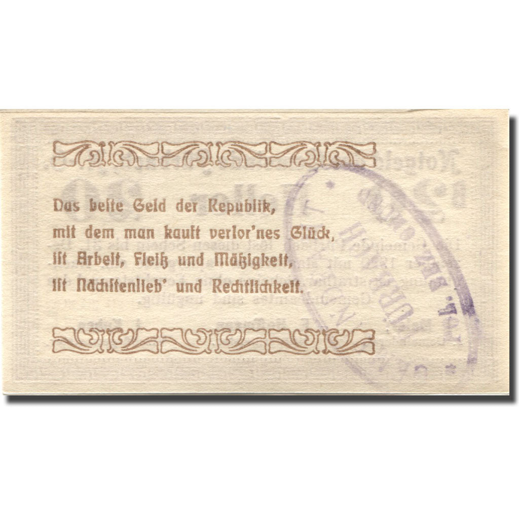 Banknote, Austria, Pürbach, 20 Heller, face value 1920 UNC(63) Mehl:FS 793IIbF